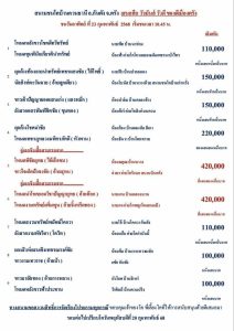 Read more about the article ใบวัว สนามกีฬาชนโคบ้านควนธานี 23 กุมภาพันธ์ 2568